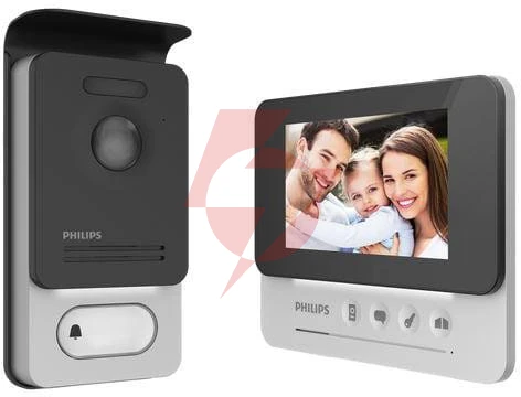 Zestaw wideodomofonowy philips welcomeeye compact 531104