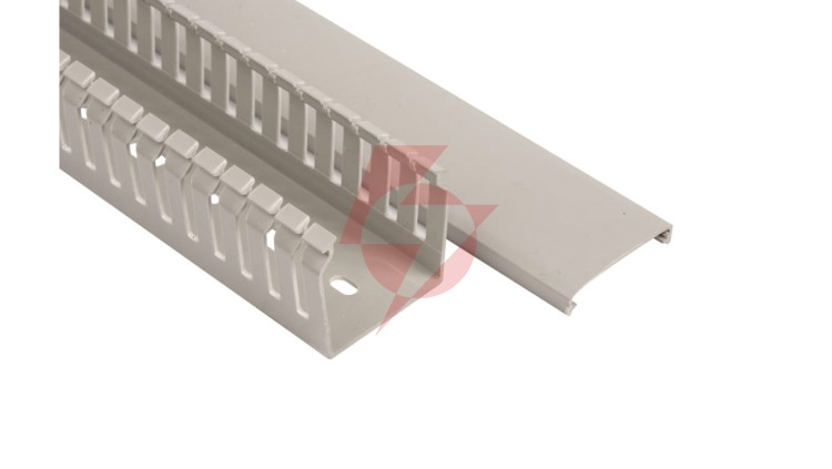 Korytko grzebieniowe 40x40x2000mm jasnoszare E84