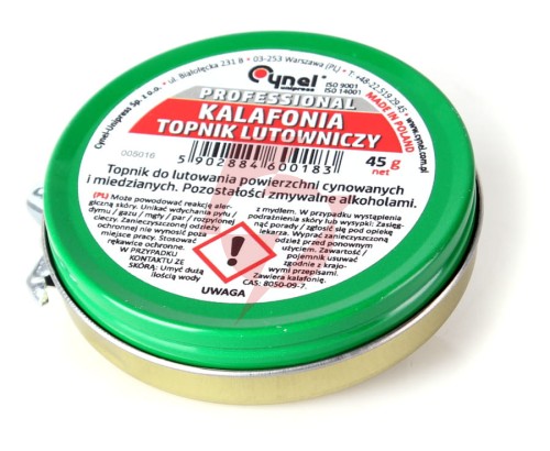 Kalafonia lutownicza cynel 45g