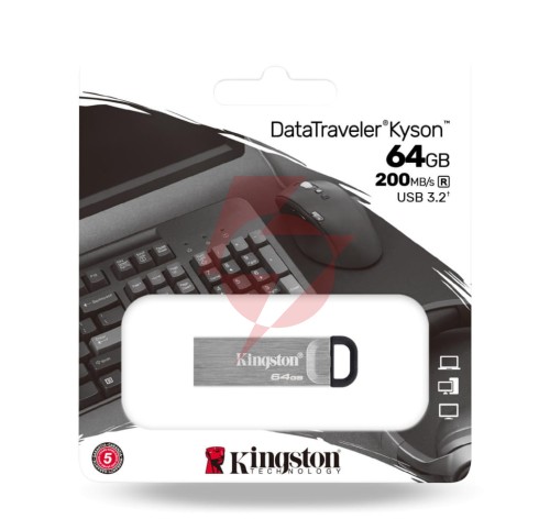 Pendrive kingston kyson dtkn/64gb usb 3.2 gen1