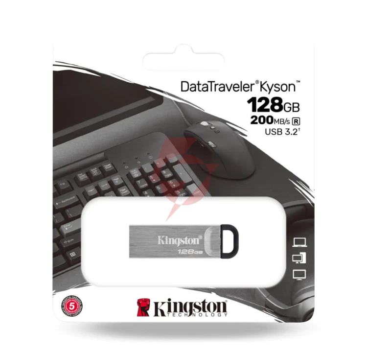 Pendrive kingston kyson dtkn/128gb usb 3.2 gen1