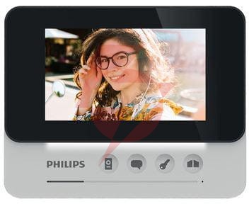 Wideomonitor philips do rozbudowy zestawów z serii welcomeeye compact 4,3"