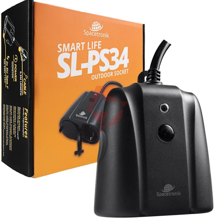 Zewnętrzne gniazdko wifi spacetronik smart life sl-ps34
