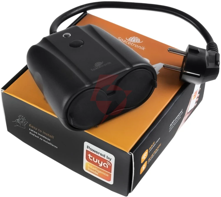 Zewnętrzne gniazdko wifi spacetronik smart life sl-ps34