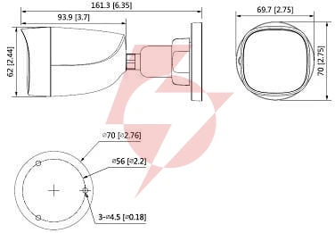 Kamera hdcvi dahua hac-hfw1500c-0280b-s2