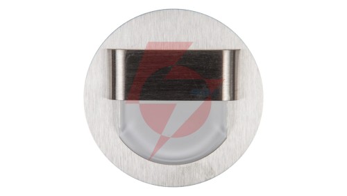 Oprawa przyschodowa RUEDA LED Light 10 V DC 0,8 W IP 20 3000 K szlif Inox
