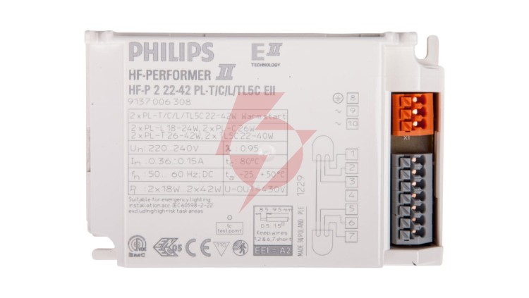 Statecznik elektroniczny HF-P 2x22-42W PLT/C/L 8711500913999