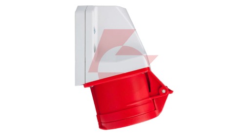 Gniazdo stałe 16A 5P 400V czerwone IP44 /mała obudowa/ 115-6k