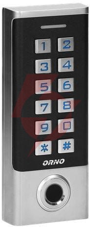 Zamek szyfrowy orno or-zs-823 z czytnikiem lini papilarnych oraz czytnikiem rfid 