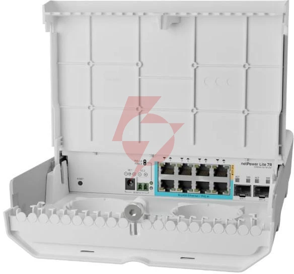 Mikrotik routerboard netpower lite 7r (css610-1gi-7r-2s+out)