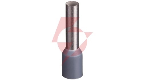 Końcówka tulejkowa izolowana TI 4mm2/12mm szara cynowana TI4L12x500 /500szt./