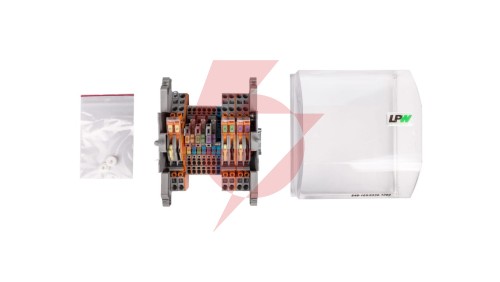 Listwa pomiarowa LPW 13-torowa 230V AC równoległa 847-105/230-1000