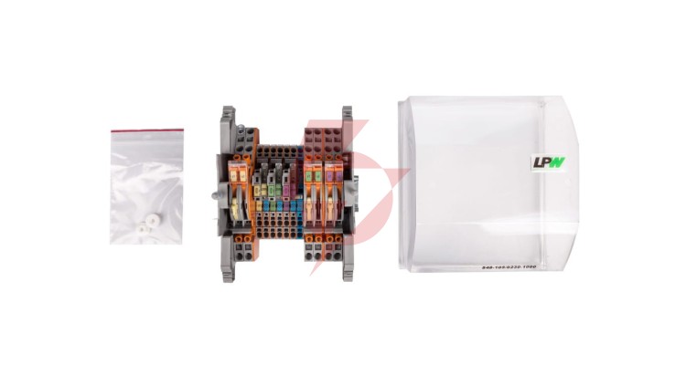 Listwa pomiarowa LPW 13-torowa 230V AC równoległa 847-105/230-1000