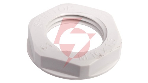 Nakrętka poliamidowa M16 SKINTOP GMP-GL-M 16x1,5 jasnoszara 53119013