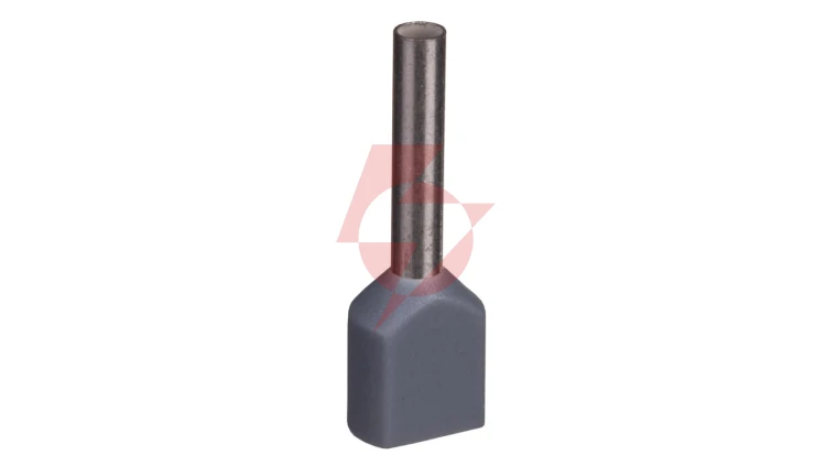 Końcówka tulejkowa izolowana TID 2x0,75mm2/10mm szara cynowana TID2x0,75L10 /100szt./
