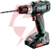 Wiertarko-wkrętarka akumulatorowa metabo bs 18 l 2x2ah, ładowarka