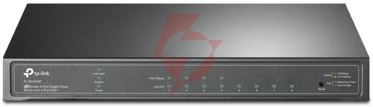 Switch tp-link tl-sg2008p (4xpoe+)