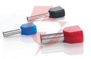 Tulejka izolowana podwójna 16mm2 duid-2x16,0-14nb niebieski (50szt.)