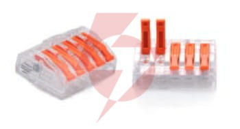 Złączka do przewodów zatrzaskowa 0,2-4,0mm2 pc-235 5gniazd (30szt.)