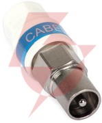 Wtyk antenowy iec cabelcon na przewód rg-6/triset-113 "self-install"