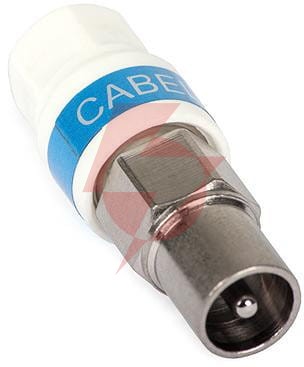 Wtyk antenowy iec cabelcon na przewód rg-6/triset-113 "self-install"