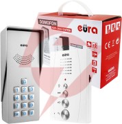 Domofon eura adp-38a3 entra bialy 