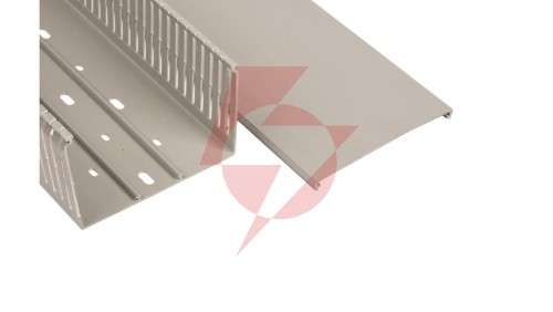 Korytko grzebieniowe 120x80x2000mm jasnoszare E324