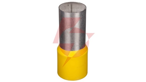 Końcówka tulejkowa izolowana TI 150mm2/32mm żółta cynowana TI150L32x25