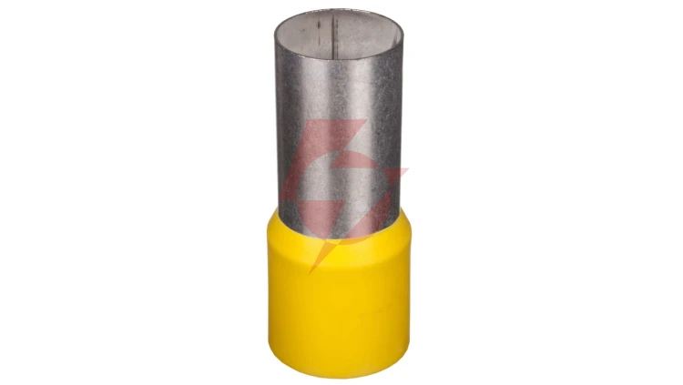Końcówka tulejkowa izolowana TI 150mm2/32mm żółta cynowana TI150L32x25