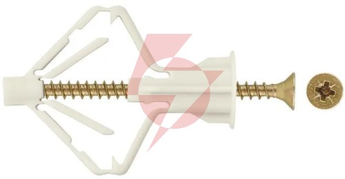 Kołki do karton gipsu 10 x 50 nylon 100szt.