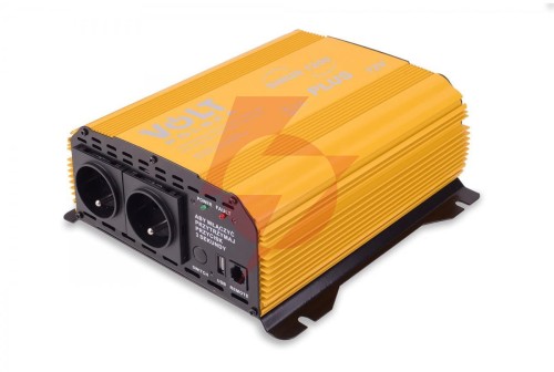 Przetwornica volt polska sinus plus 1200 12v / 230v 600/1200w