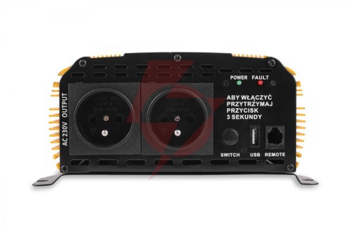 Przetwornica volt polska sinus plus 1200 24v / 230v 600/1200w