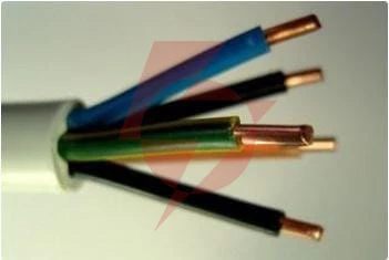 Przewód elektryczny drut okrągły ydy 450/750v 5x2,5mm2 1m mercor