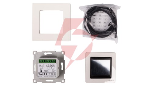 Termostat DEVIreg Touch 230V 16A 5-45C IP21 biały 140F1064