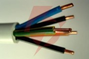 Przewód elektryczny drut okrągły ydy 450/750v 5x4mm2 100m mercor
