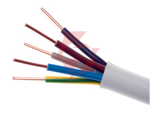 Przewód elektryczny drut okrągły ydy 450/750v 5x2,5mm2 100m mercor