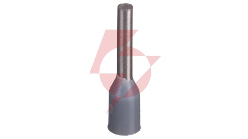 Końcówka tulejkowa izolowana TI 0,75mm2/8mm szara cynowana TI0,75L8x500 /500szt./