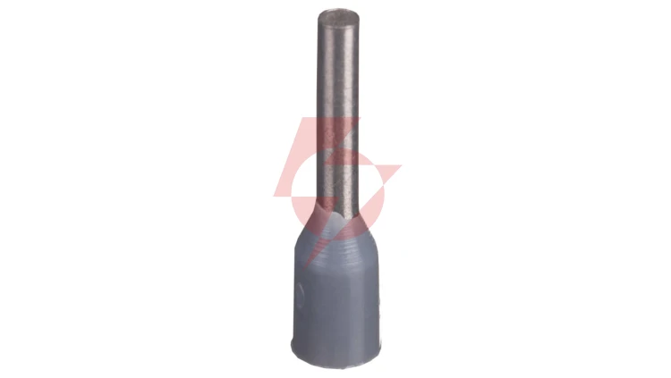 Końcówka tulejkowa izolowana TI 0,75mm2/8mm szara cynowana TI0,75L8x500 /500szt./