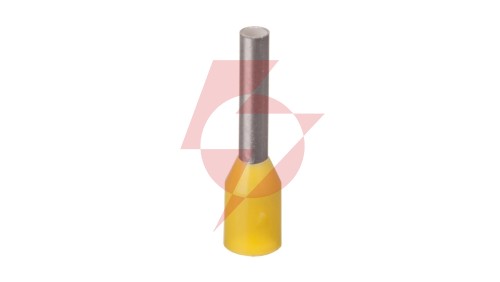 Końcówka tulejkowa izolowana TI 1mm2/8mm żółta cynowana TI1L8DE /100szt./