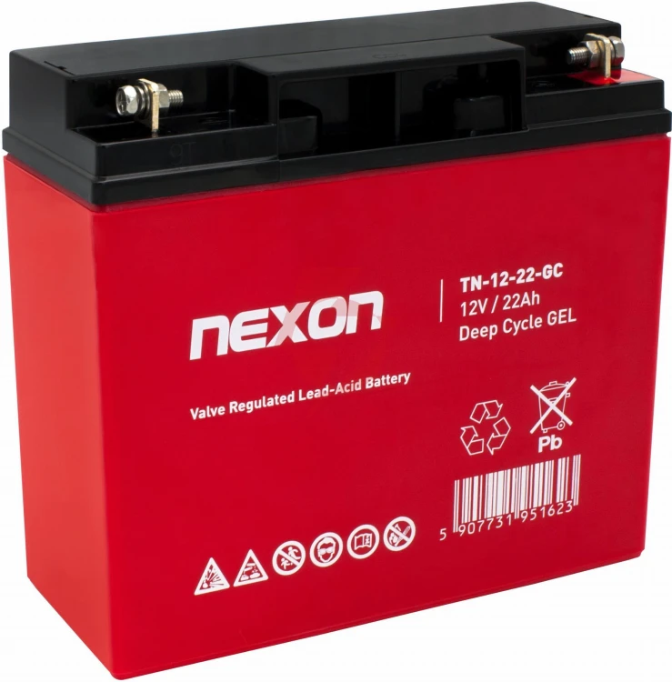 Akumulator nexon vrla gel 12v 22ah