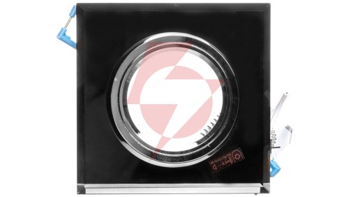 Oprawa punktowa 1xLED Gx5,3 12V IP20 MORTA CT-DSL50-B szkło czarna 18510