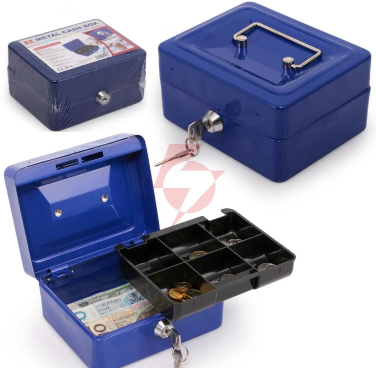 Kasetka metalowa red eagle box-150 na pieniądze