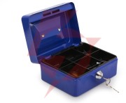 Kasetka metalowa red eagle box-150 na pieniądze