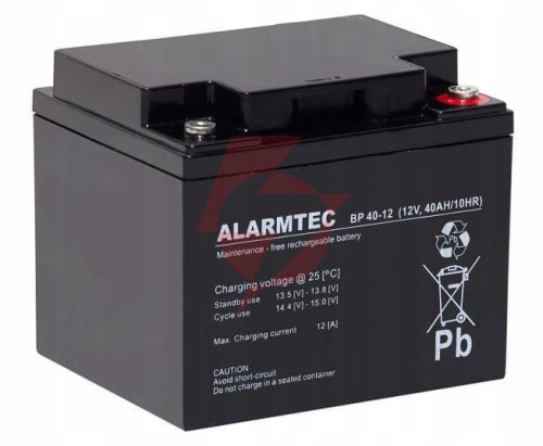 Akumulator agm alarmtec serii bp 12v 40ah