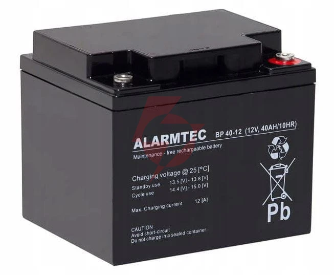 Akumulator agm alarmtec serii bp 12v 40ah