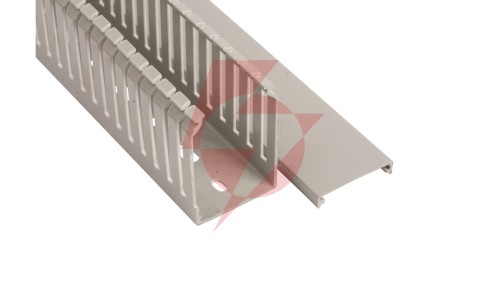 Korytko grzebieniowe 40x60x2000mm jasnoszare E54
