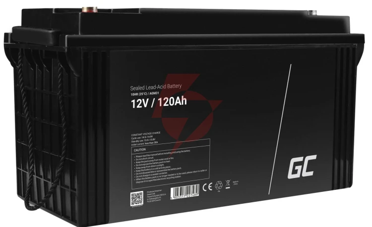 Akumulator agm green cell vrla 12v 120ah