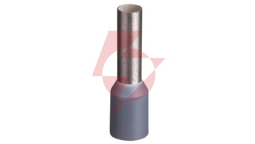Końcówka tulejkowa izolowana TI 4mm2/10mm szara cynowana TI4L10x500 /500szt./
