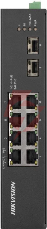 Switch hikvision ds-3t0510hp-e/hs