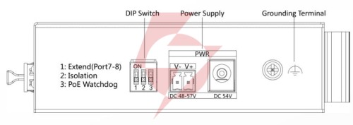 Switch hikvision ds-3t0510hp-e/hs